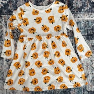 Old Navy Pumpkin Print Dress